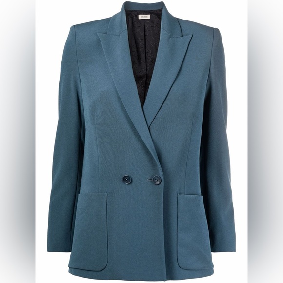 Zadig & Voltaire Jackets & Blazers - ZADIG&VOLTAIRE Visko Crepe Blazer